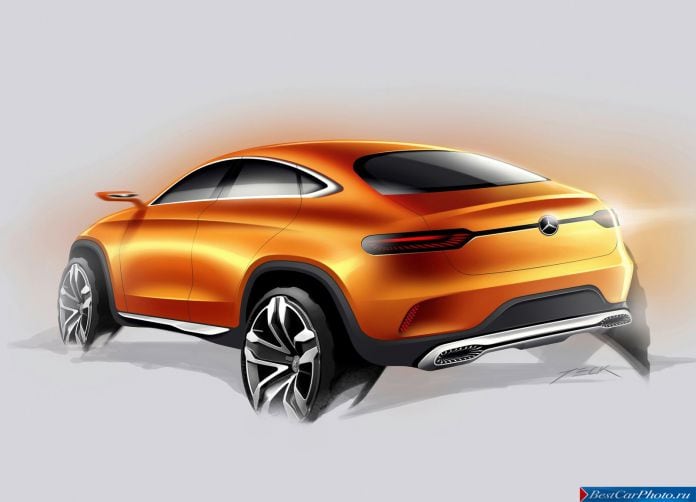 2014 Mercedes-Benz Coupe SUV Concept - фотография 34 из 35
