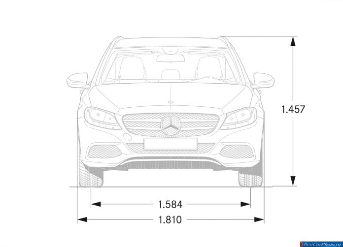 2015 Mercedes-Benz C-Class Estate - фотография 55 из 67