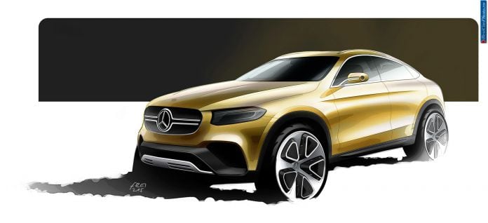 2015 Mercedes-benz GLC Coupe Concept - фотография 14 из 16 2015 Mercedes-benz GLC Coupe Concept - фотография 14 из 16