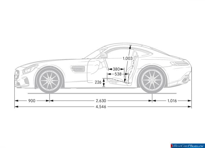 2016 Mercedes-Benz AMG GT - фотография 65 из 75