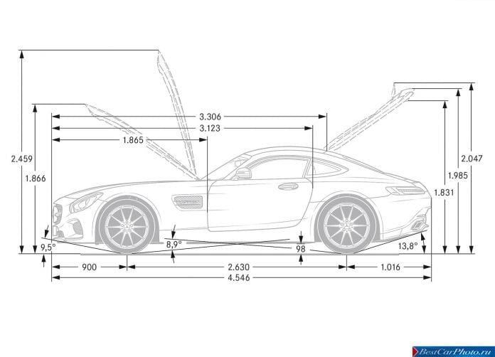 2016 Mercedes-Benz AMG GT - фотография 66 из 75