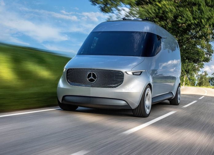 2016 Mercedes-Benz Vision Van Concept - фотография 4 из 17