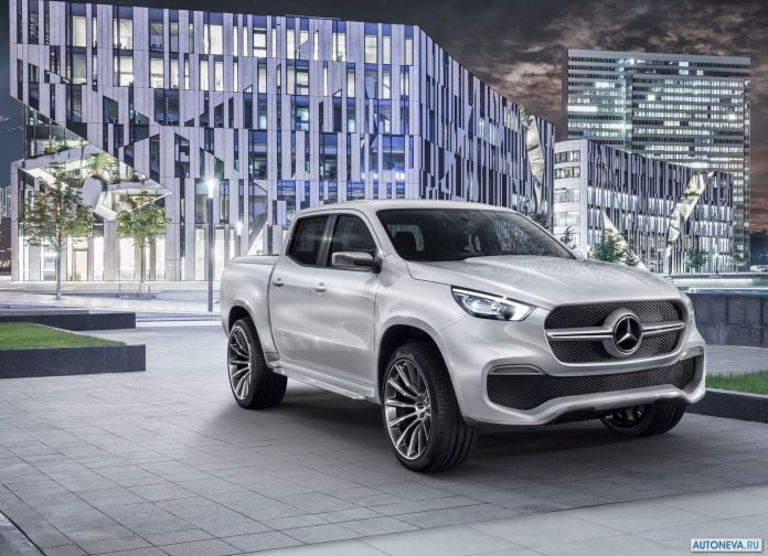 2016 Mercedes-Benz X-class Pickup Concept - фотография 3 из 29 2016 Mercedes-Benz X-class Pickup Concept - фотография 3 из 29