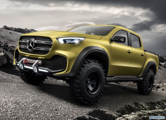 2016 Mercedes-Benz X-class Pickup Concept - фотография 5 из 29