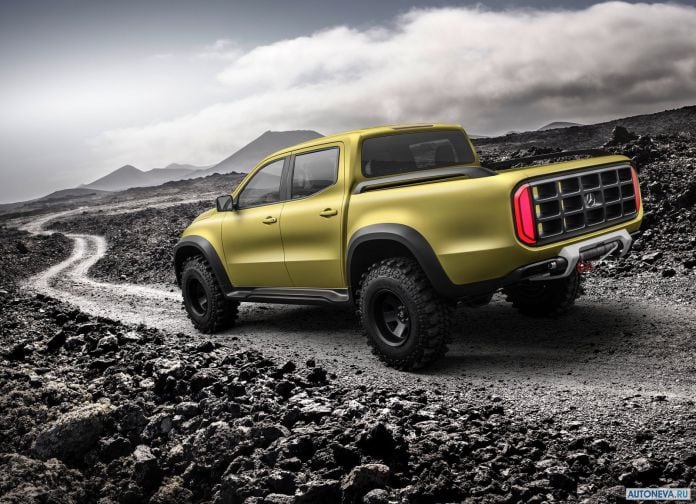 2016 Mercedes-Benz X-class Pickup Concept - фотография 9 из 29