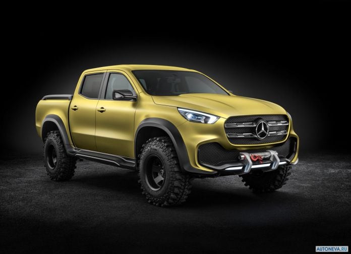 2016 Mercedes-Benz X-class Pickup Concept - фотография 15 из 29
