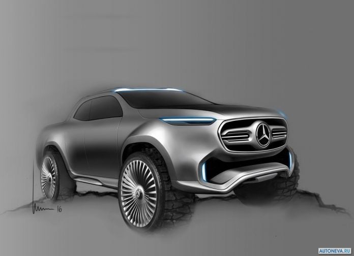2016 Mercedes-Benz X-class Pickup Concept - фотография 23 из 29 2016 Mercedes-Benz X-class Pickup Concept - фотография 23 из 29
