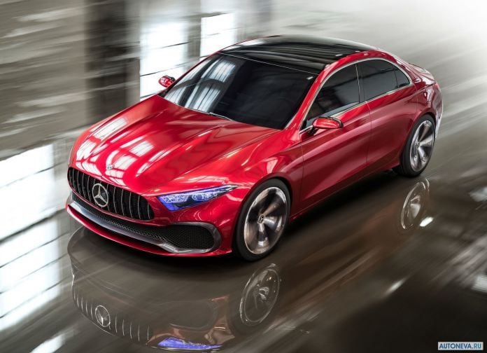 2017 Mercedes-Benz A Sedan Concept - фотография 2 из 10 2017 Mercedes-Benz A Sedan Concept - фотография 2 из 10