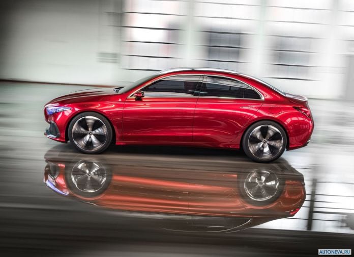 2017 Mercedes-Benz A Sedan Concept - фотография 3 из 10