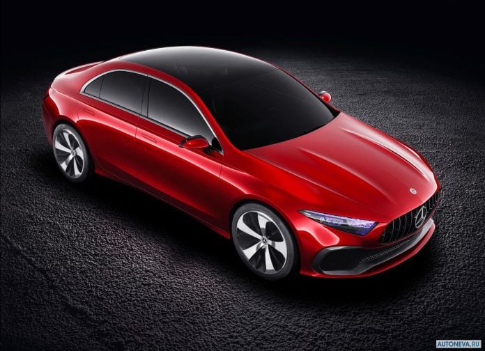 2017 Mercedes-Benz A Sedan Concept - фотография 5 из 10