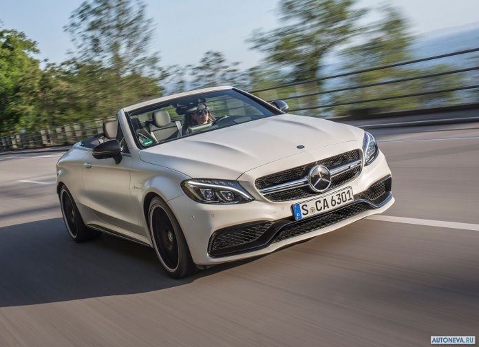 2017 Mercedes-Benz C63 AMG Cabriolet - фотография 40 из 130