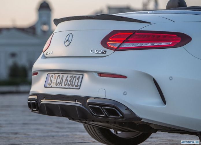 2017 Mercedes-Benz C63 AMG Cabriolet - фотография 110 из 130