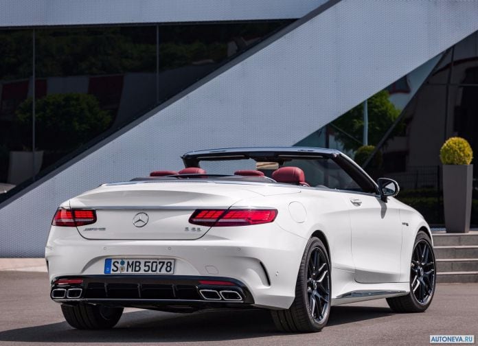 2018 Mercedes-Benz S63 AMG Cabriolet - фотография 13 из 28 2018 Mercedes-Benz S63 AMG Cabriolet - фотография 13 из 28