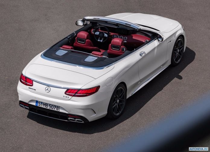 2018 Mercedes-Benz S63 AMG Cabriolet - фотография 14 из 28 2018 Mercedes-Benz S63 AMG Cabriolet - фотография 14 из 28