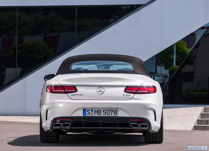 2018 Mercedes-Benz S63 AMG Cabriolet - фотография 22 из 28