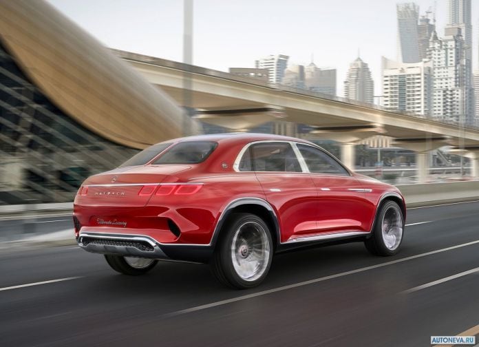 2018 Mercedes-Benz Vision Maybach Ultimate Luxury Concept - фотография 5 из 18