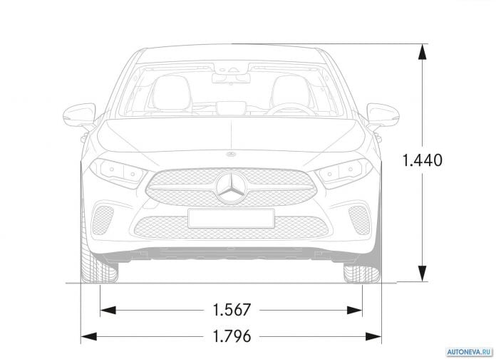 2019 Mercedes-Benz A-class - фотография 168 из 175 2019 Mercedes-Benz A-class - фотография 168 из 175