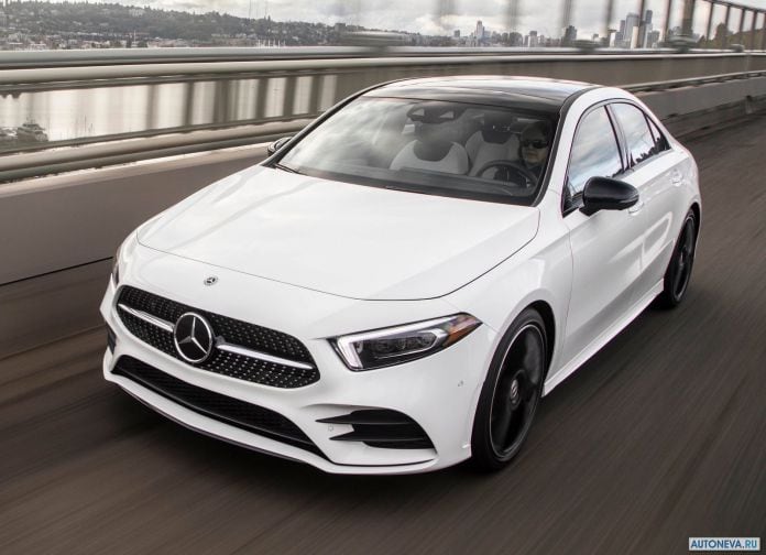 2019 Mercedes-Benz A-class Sedan US-version - фотография 23 из 176