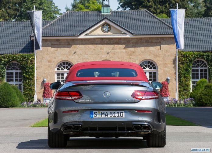 2019 Mercedes-Benz C63 S AMG Cabriolet - фотография 17 из 23 2019 Mercedes-Benz C63 S AMG Cabriolet - фотография 17 из 23