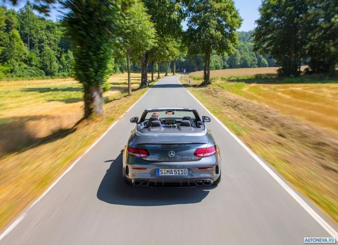 2019 Mercedes-Benz C63 S AMG Cabriolet - фотография 19 из 23 2019 Mercedes-Benz C63 S AMG Cabriolet - фотография 19 из 23