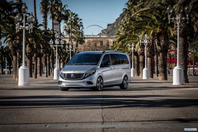 2019 Mercedes-Benz EQV Concept - фотография 6 из 31