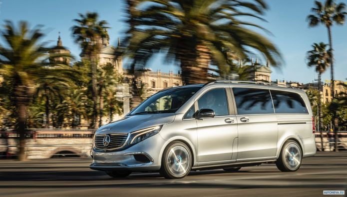 2019 Mercedes-Benz EQV Concept - фотография 8 из 31 2019 Mercedes-Benz EQV Concept - фотография 8 из 31