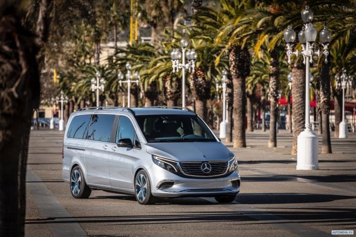 2019 Mercedes-Benz EQV Concept - фотография 10 из 31 2019 Mercedes-Benz EQV Concept - фотография 10 из 31