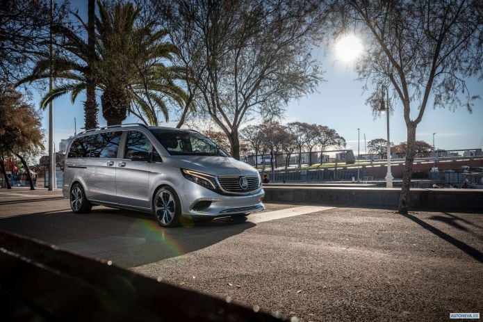 2019 Mercedes-Benz EQV Concept - фотография 11 из 31
