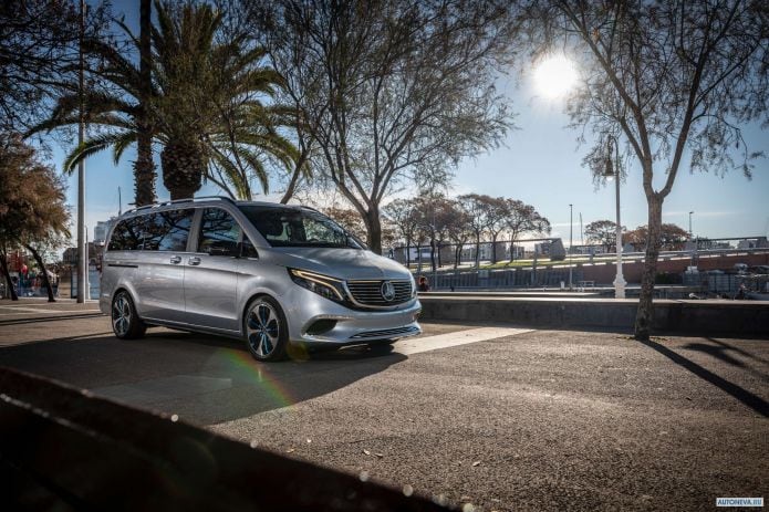 2019 Mercedes-Benz EQV Concept - фотография 11 из 31 2019 Mercedes-Benz EQV Concept - фотография 11 из 31