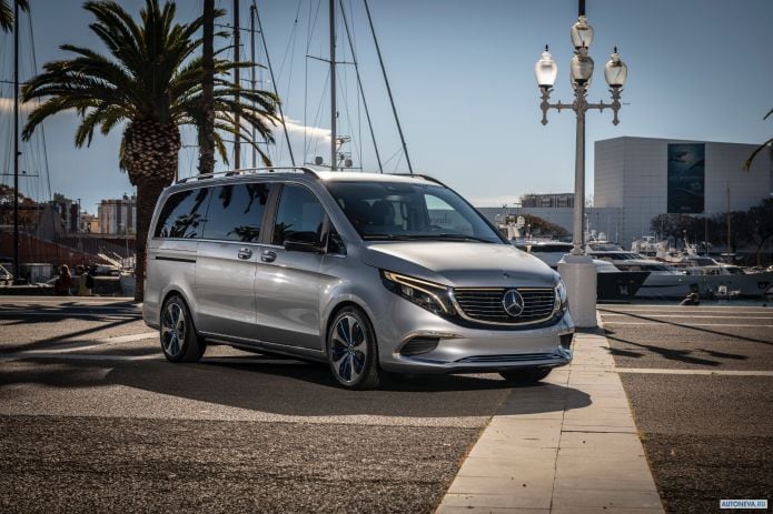 2019 Mercedes-Benz EQV Concept - фотография 12 из 31 2019 Mercedes-Benz EQV Concept - фотография 12 из 31