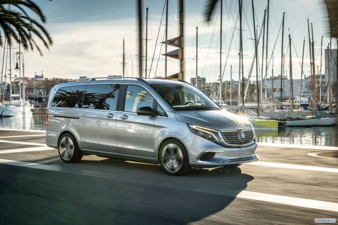 2019 Mercedes-Benz EQV Concept - фотография 13 из 31
