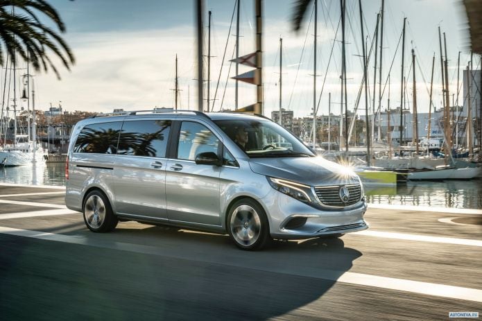 2019 Mercedes-Benz EQV Concept - фотография 13 из 31 2019 Mercedes-Benz EQV Concept - фотография 13 из 31