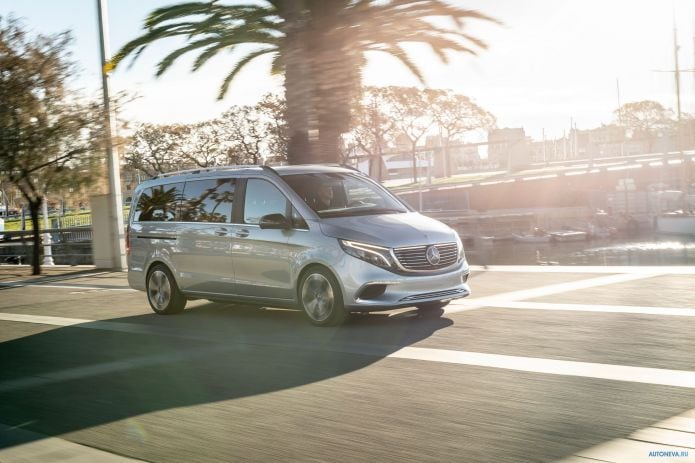 2019 Mercedes-Benz EQV Concept - фотография 14 из 31 2019 Mercedes-Benz EQV Concept - фотография 14 из 31