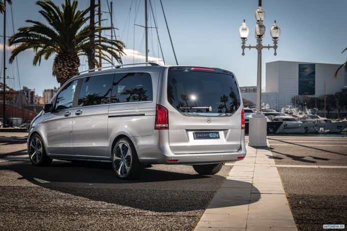 2019 Mercedes-Benz EQV Concept - фотография 19 из 31