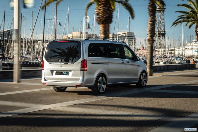 2019 Mercedes-Benz EQV Concept - фотография 22 из 31 2019 Mercedes-Benz EQV Concept - фотография 22 из 31