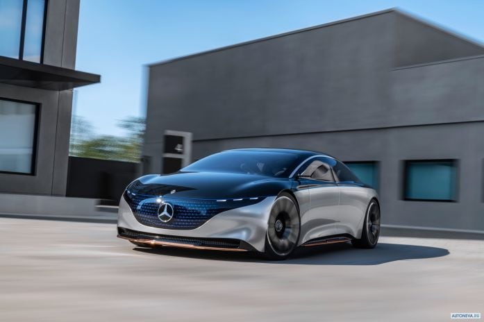 2019 Mercedes-Benz Vision EQC Concept - фотография 4 из 40