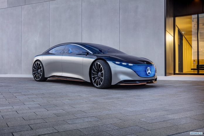 2019 Mercedes-Benz Vision EQC Concept - фотография 6 из 40
