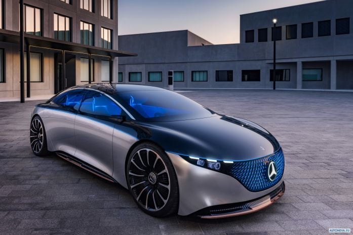 2019 Mercedes-Benz Vision EQC Concept - фотография 7 из 40