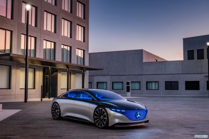 2019 Mercedes-Benz Vision EQC Concept - фотография 8 из 40