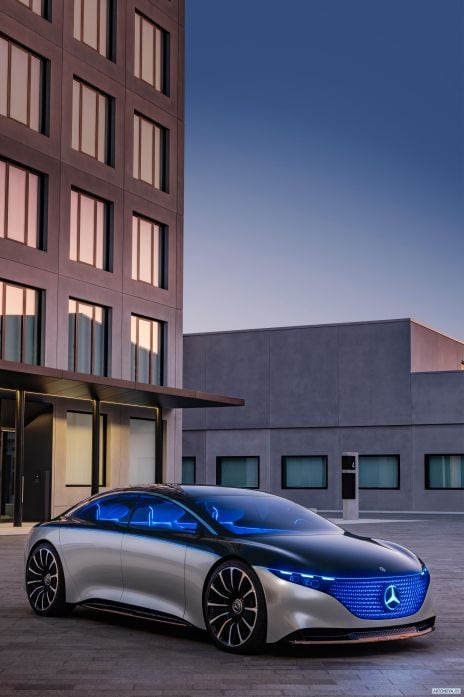 2019 Mercedes-Benz Vision EQC Concept - фотография 10 из 40