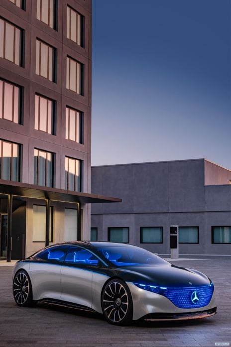 2019 Mercedes-Benz Vision EQC Concept - фотография 10 из 40 2019 Mercedes-Benz Vision EQC Concept - фотография 10 из 40