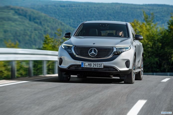 2020 Mercedes-Benz EQC 400 4MATIC - фотография 1 из 40 2020 Mercedes-Benz EQC 400 4MATIC - фотография 1 из 40