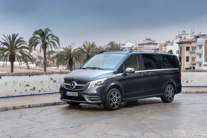 2020 Mercedes-Benz V-class 300D 4MATIC AMG line - фотография 2 из 19 2020 Mercedes-Benz V-class 300D 4MATIC AMG line - фотография 2 из 19