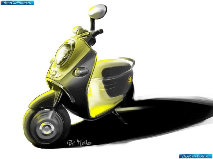 2010 Mini Scooter E Concept - фотография 29 из 31