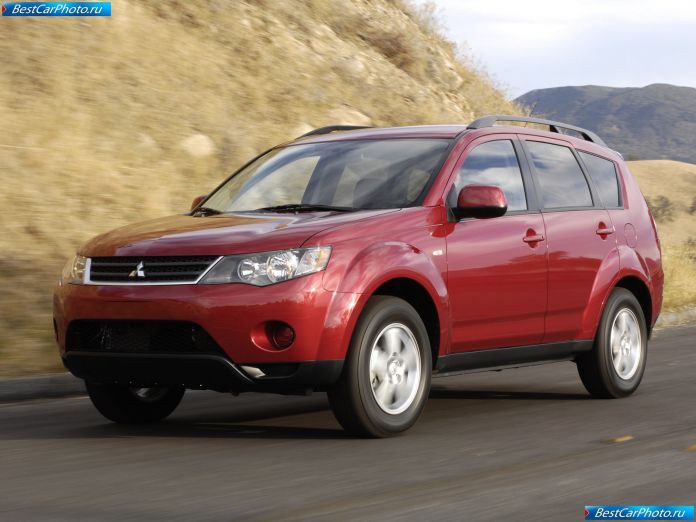 2008 Mitsubishi Outlander Es - фотография 3 из 30