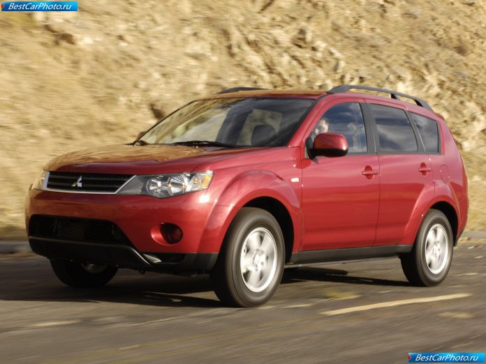 2008 Mitsubishi Outlander Es - фотография 4 из 30