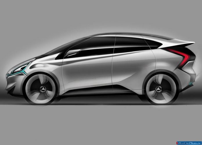 2013 Mitsubishi CA-Miev Concept - фотография 12 из 16