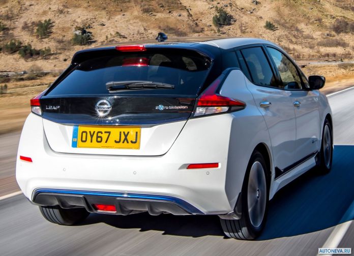 2018 Nissan Leaf UK-version - фотография 70 из 112