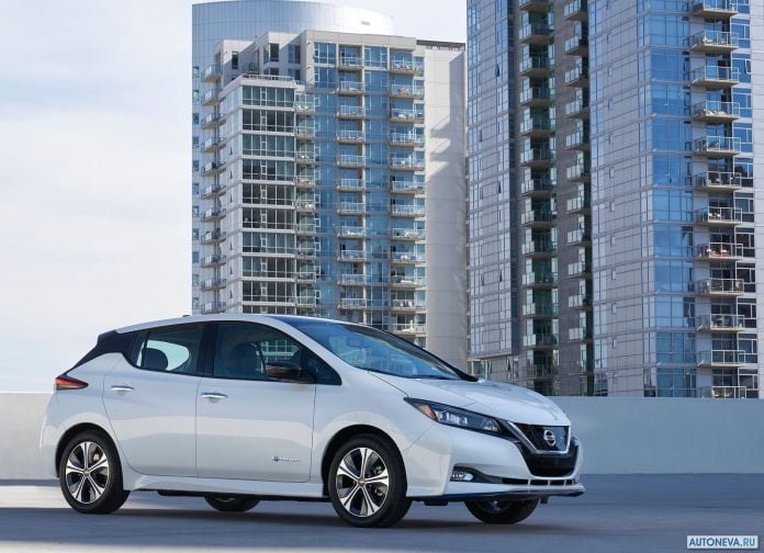 2019 Nissan Leaf E+ - фотография 1 из 28 2019 Nissan Leaf E+ - фотография 1 из 28
