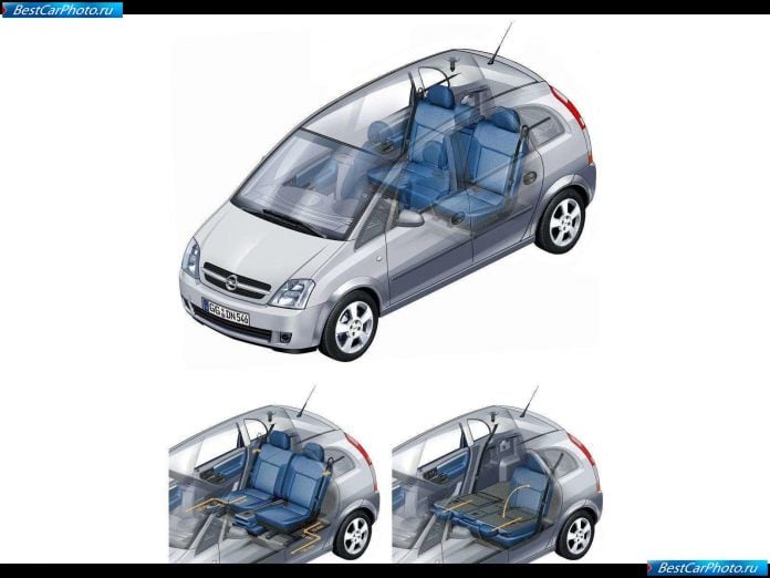 2003 Opel Meriva - фотография 17 из 17